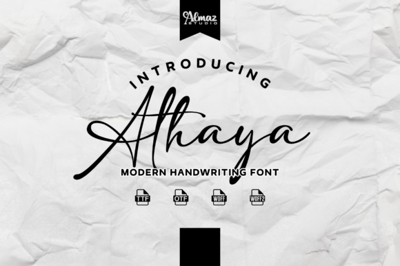Athaya Font for Web Design