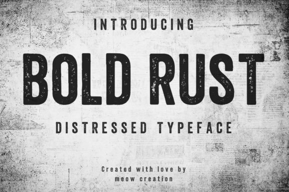 Bold Rust Font Review