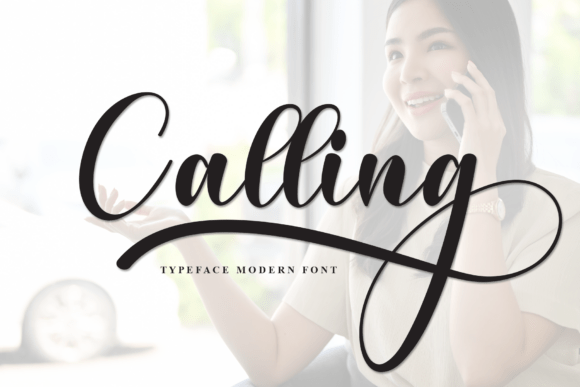 Calling: A Stylish Script Font