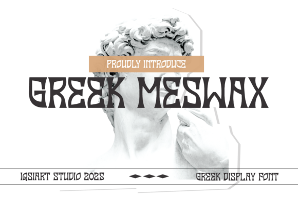 Greek Meswax Font for Creative Campaigns