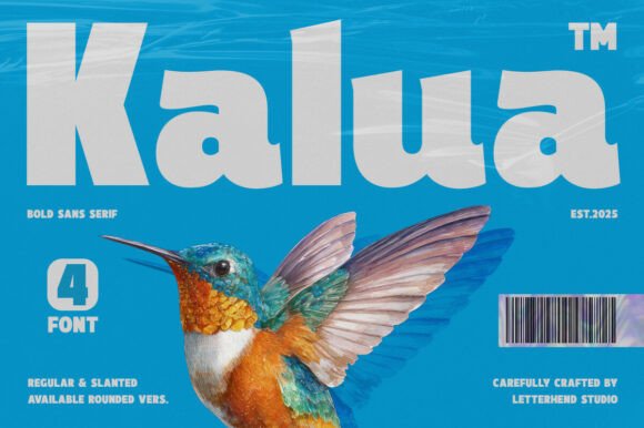 Kalua Font: Bold and Refreshing