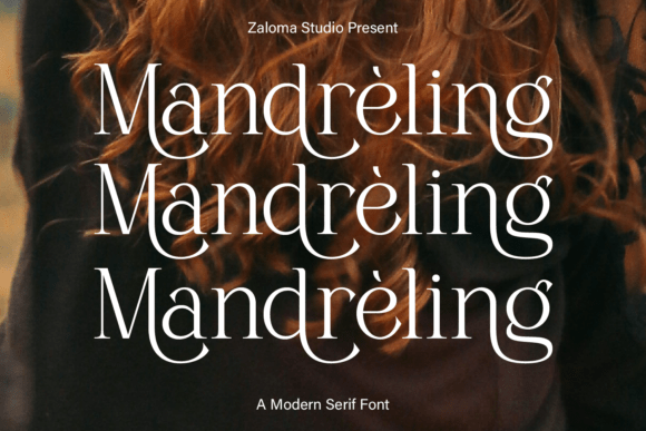 Mandreling: A Premium Serif Font for Elegant Design