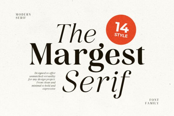 Margest Font for Web Design