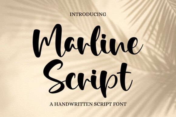 Marline Script Font for Elegant Design
