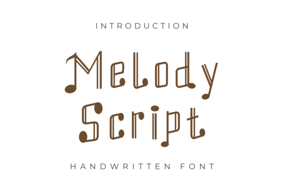 Melody Script Font for Creative Design