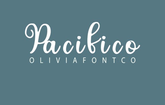 Pacifico Font for Creative Makers