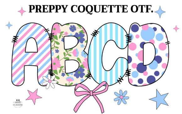 Preppy Coquette Font for Stylish Design