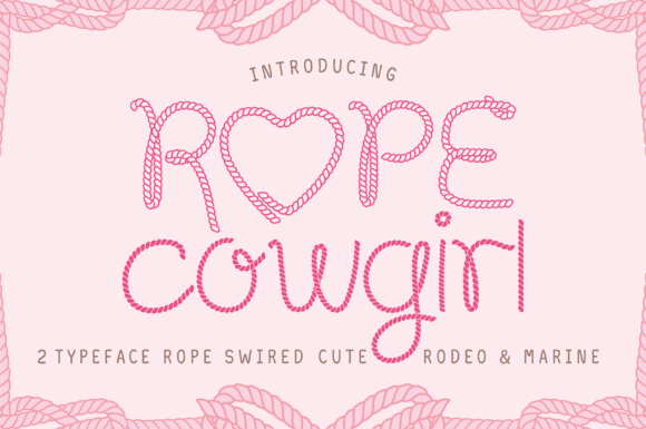 Rope Cowgirl Font Review