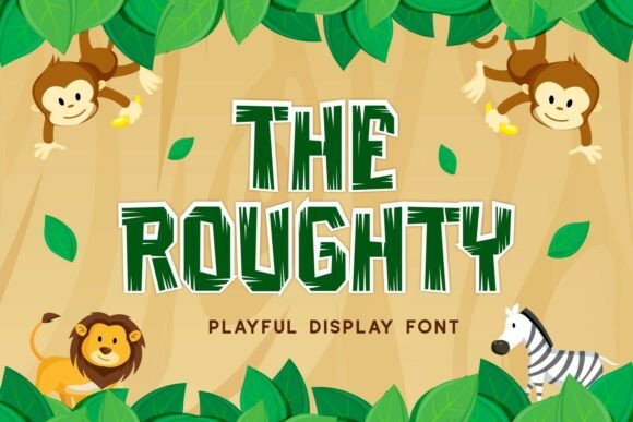 Roughty Font for Bold Branding