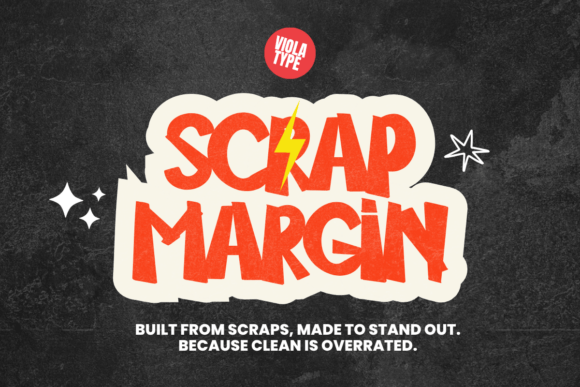 Scrap Margin Font for Bold Branding
