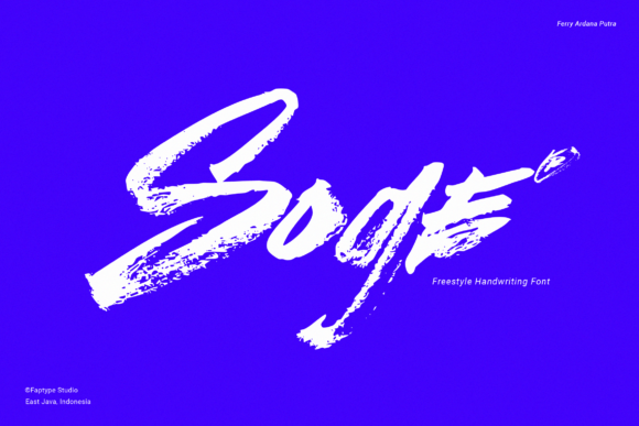 Soge: A Stylish Script Font