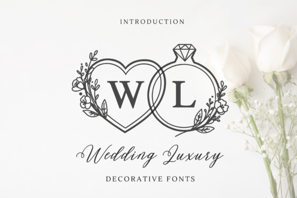 Wedding Luxury Font for Creative Makers