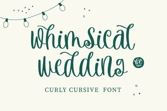 Whimsical Wedding Font